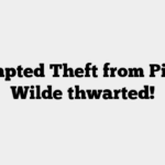 Attempted Theft from Pimlico Wilde thwarted!